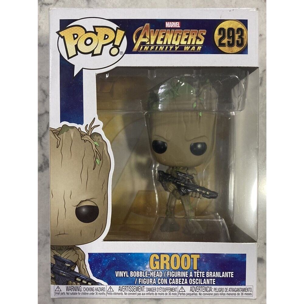 Funko Pop! Marvel Avengers Infinity War #293 Guardians of the Galaxy Groot